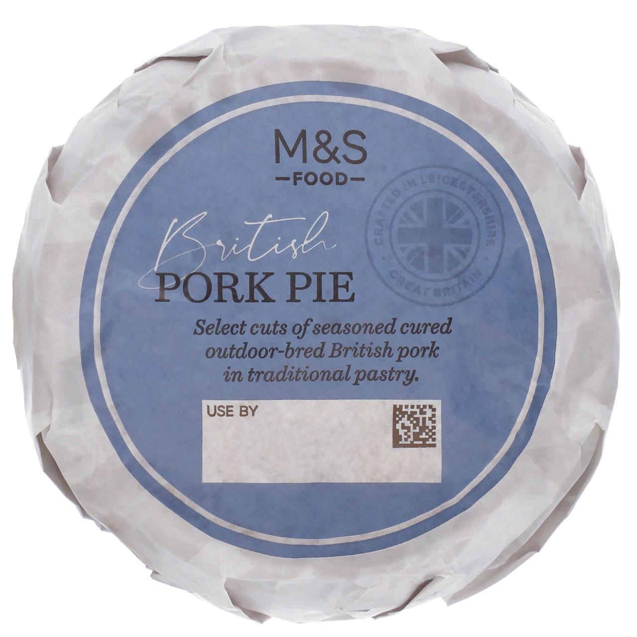 M&S British Medium Cured Pork Pie