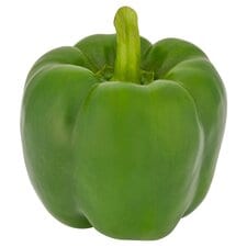 Tesco Green Peppers Each