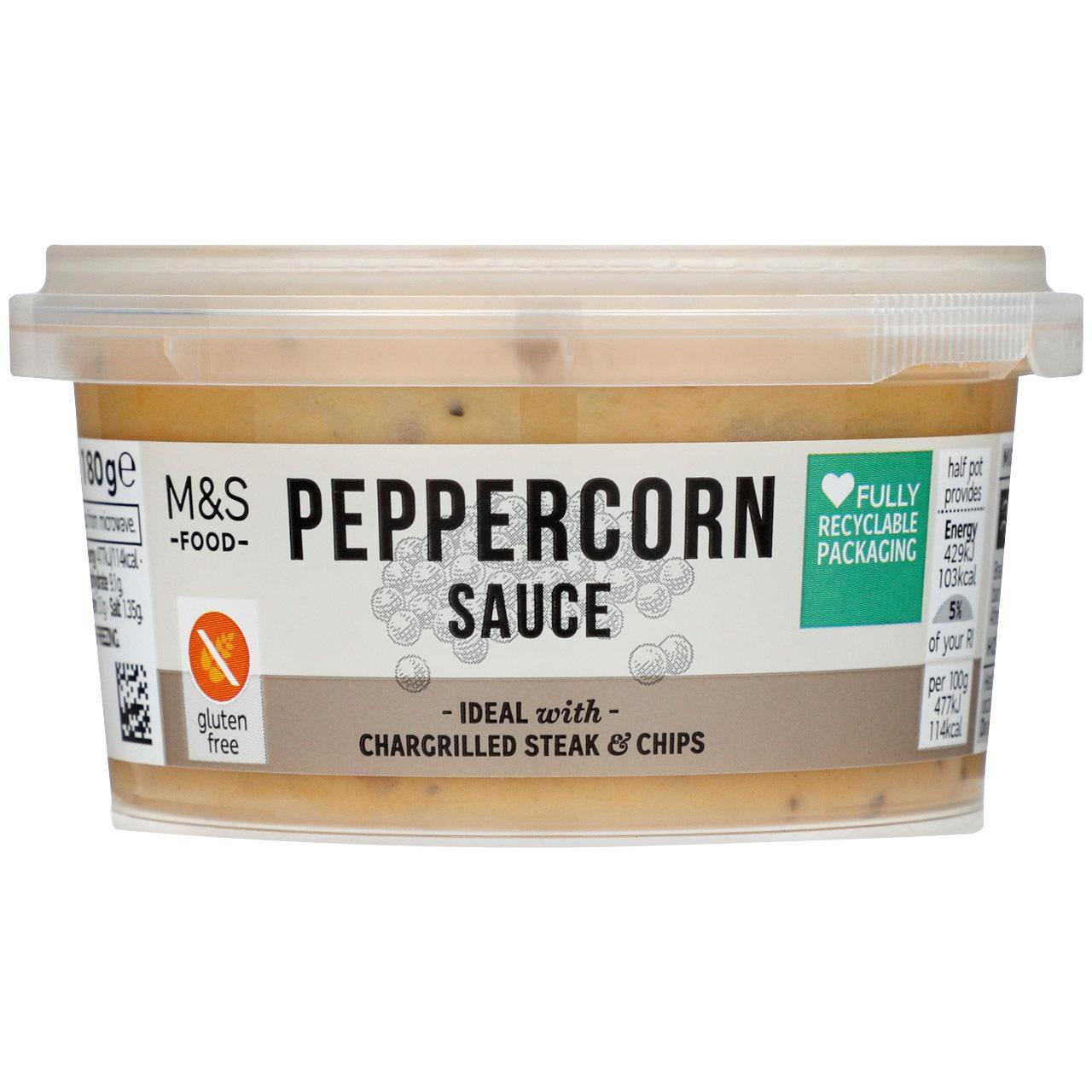 Cook With M&S Peppercorn Sauce