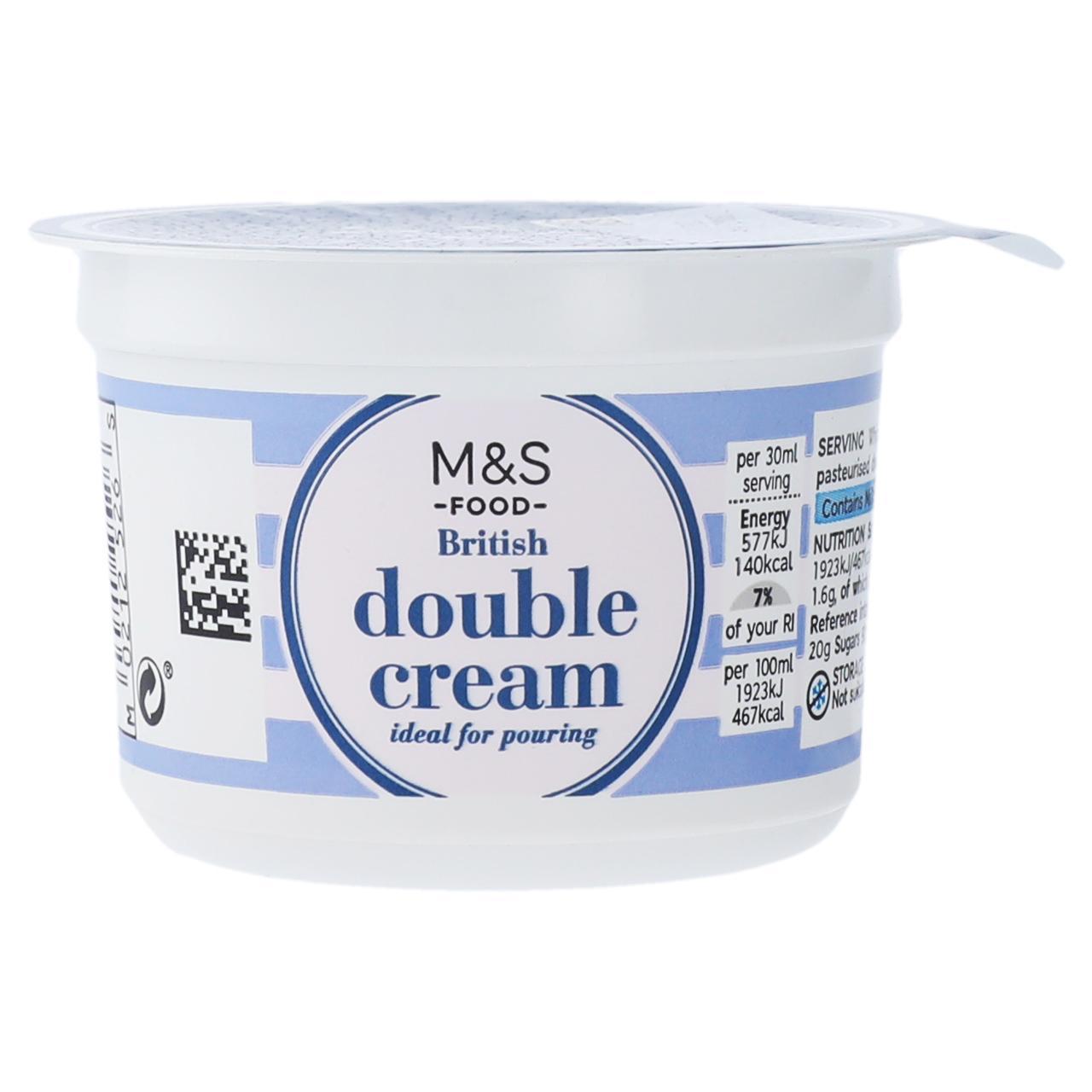 M&S British Double Cream