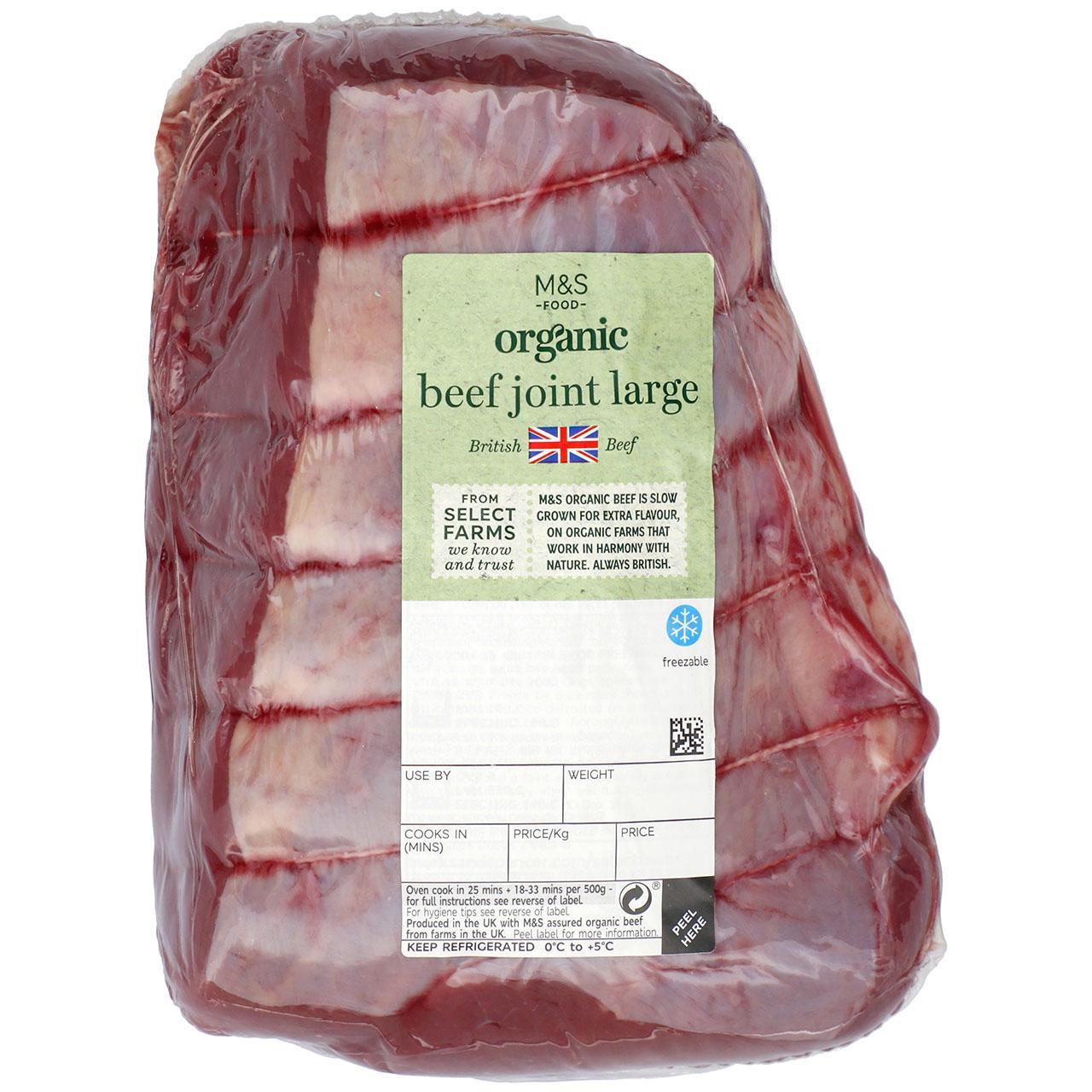 M&S Organic Large British Beef Joint