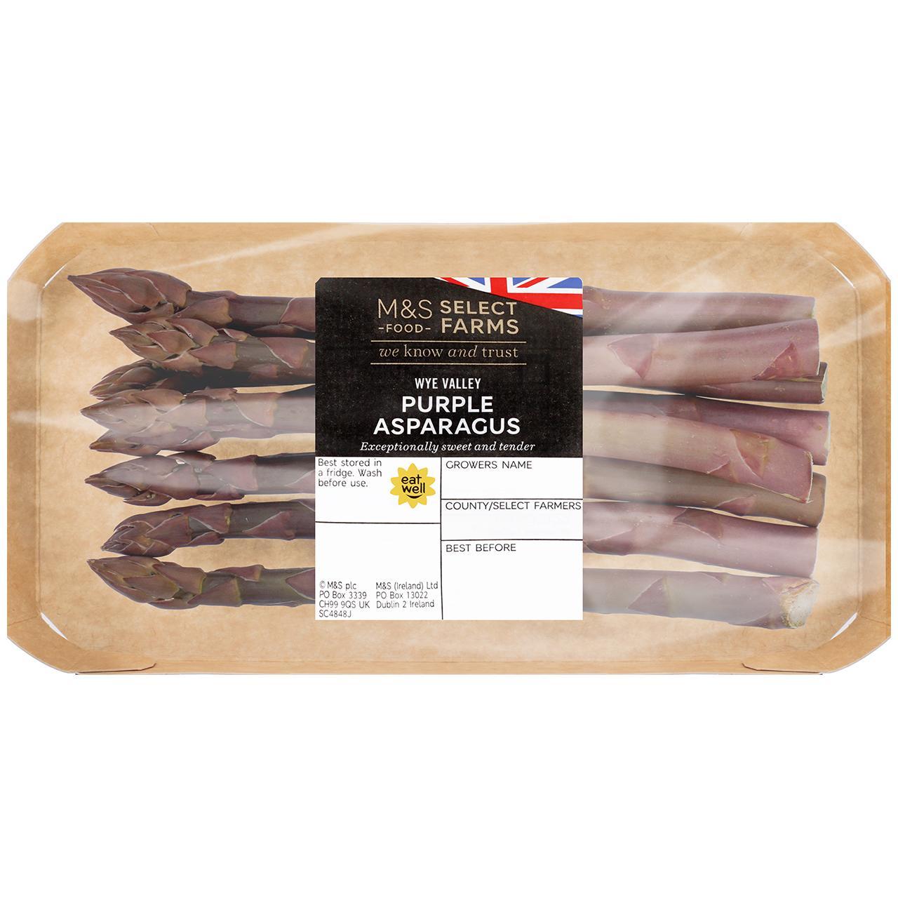 M&S British Purple Asparagus