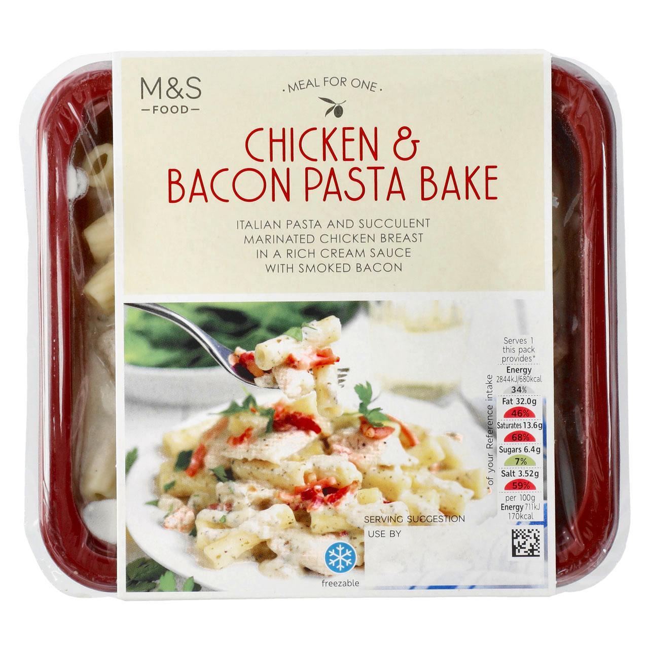 M&S Chicken & Bacon Pasta Bake