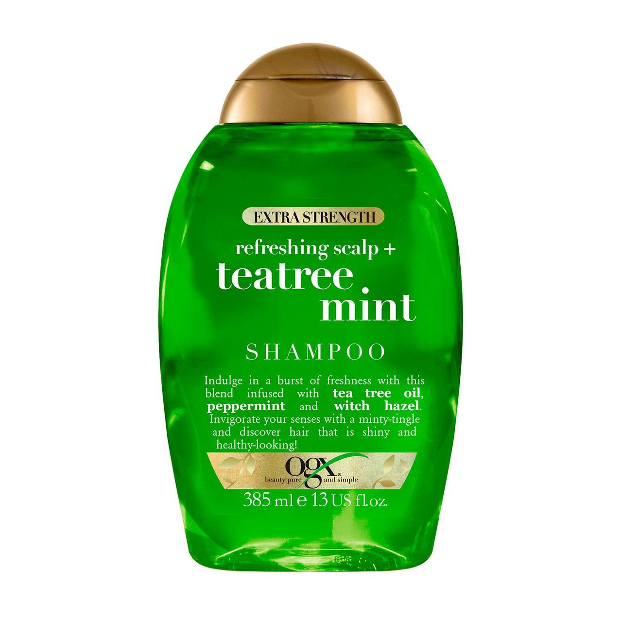 OGX Refreshing Scalp+ Teatree Mint Extra Strength Shampoo