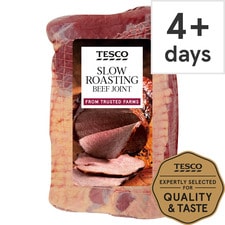 Tesco Slow Roasting Beef Joint