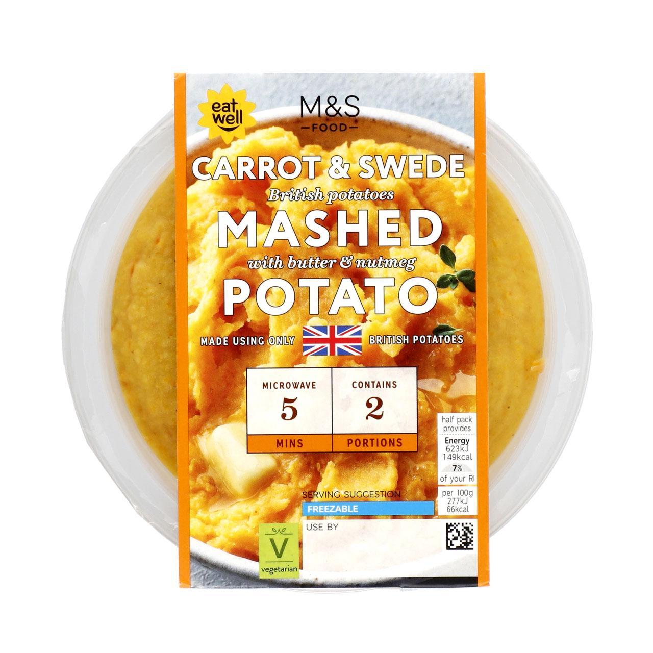 M&S Carrot & Swede Potato Mash