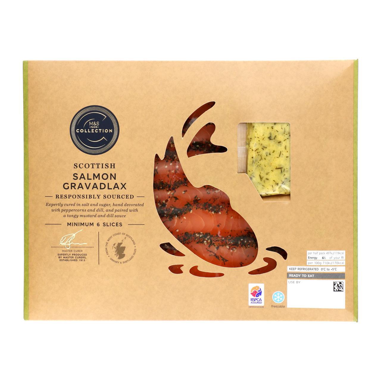 M&S Collection Scottish Salmon Gravadlax