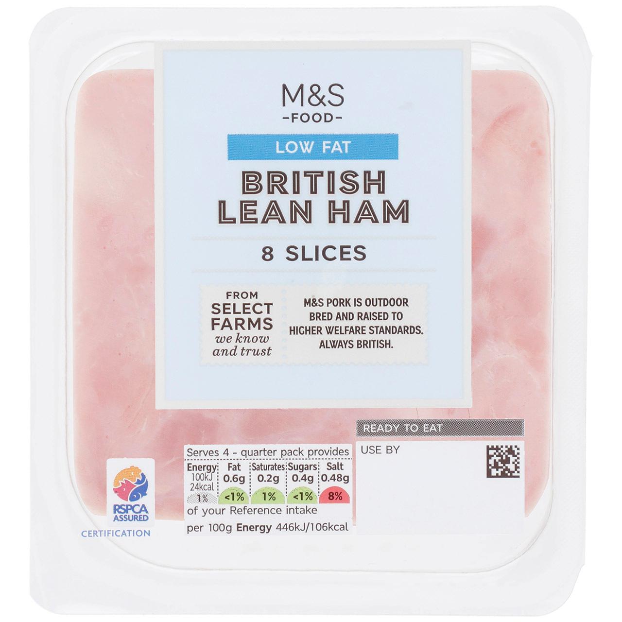 M&S British Low Fat Lean Ham