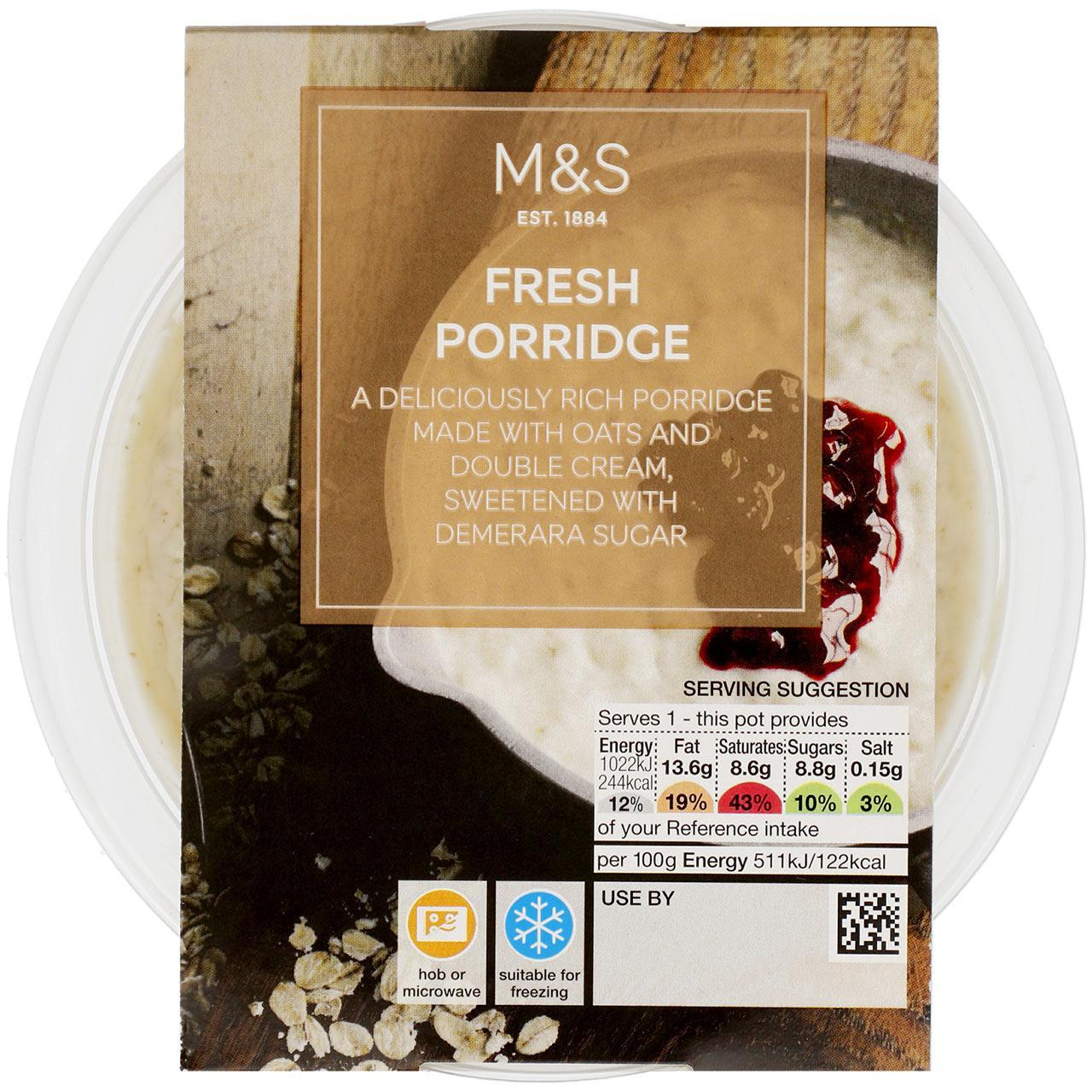 M&S Fresh Porridge