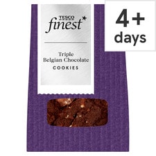 Tesco Finest Triple Chocolate Cookie 4 Pack