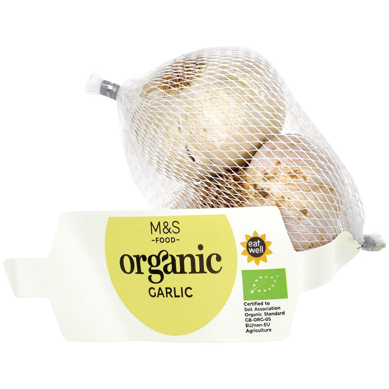 M&S Organic Garlic