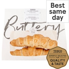 Tesco All Butter Croissant 2 Pack