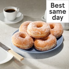 Tesco 5 Sugar Ring Doughnuts