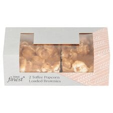 Tesco Finest 2 Toffee Popcorn Loaded Brownies