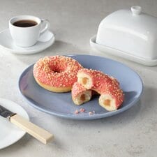 Tesco Strawberry Cheesecake Style Filled Doughnuts 2 Pack