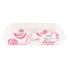 Tesco 2 Belgian Buns