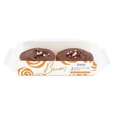 Tesco Trillionaire Buns 2 Pack