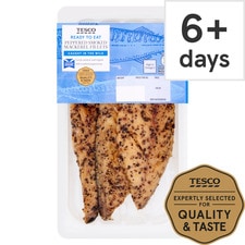 Tesco Peppered Smoked Mackerel Fillets