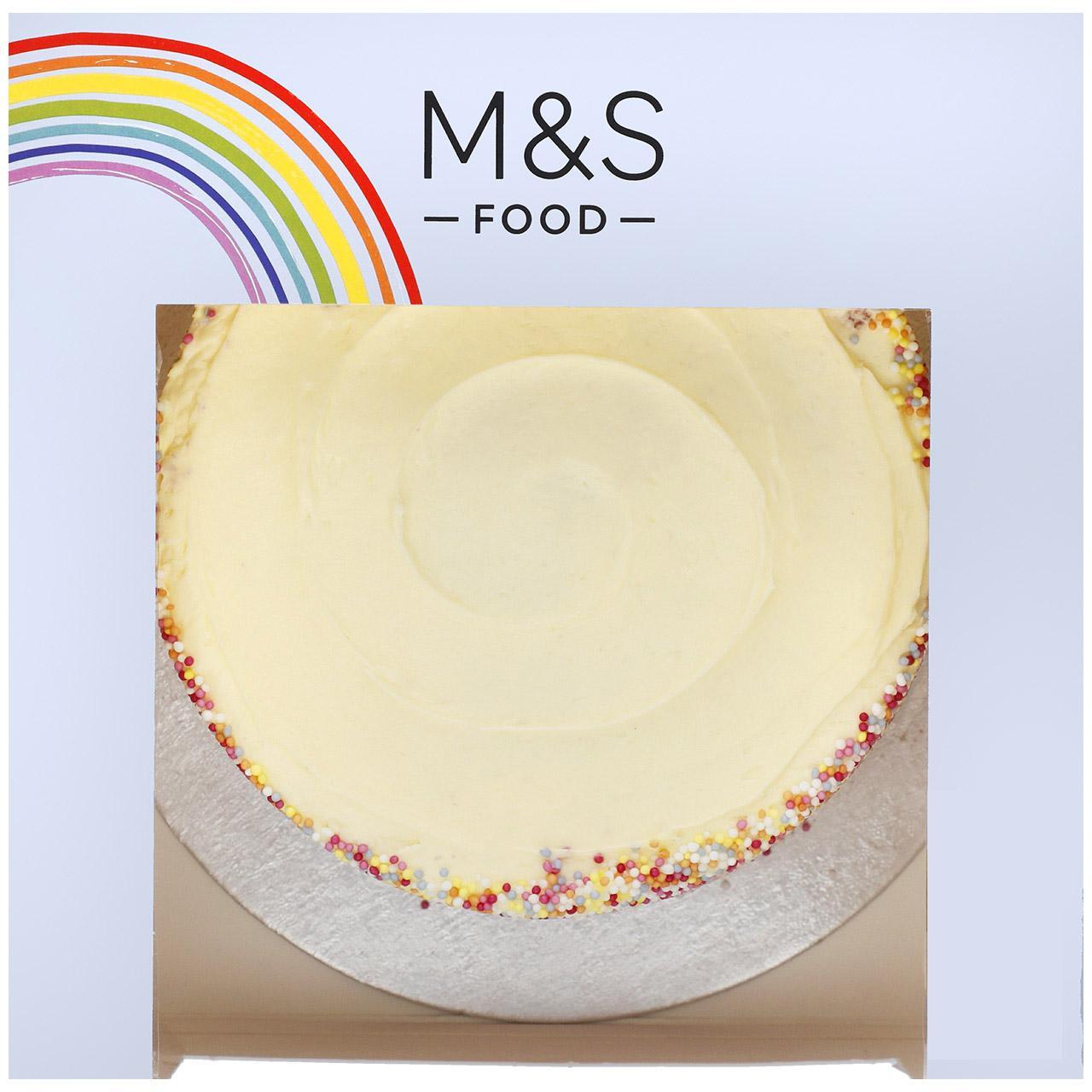 M&S Rainbow Layer Cake