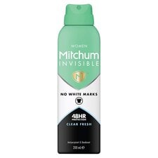 Mitchum Female Clear Fresh Antiperspirant Deodorant 200Ml