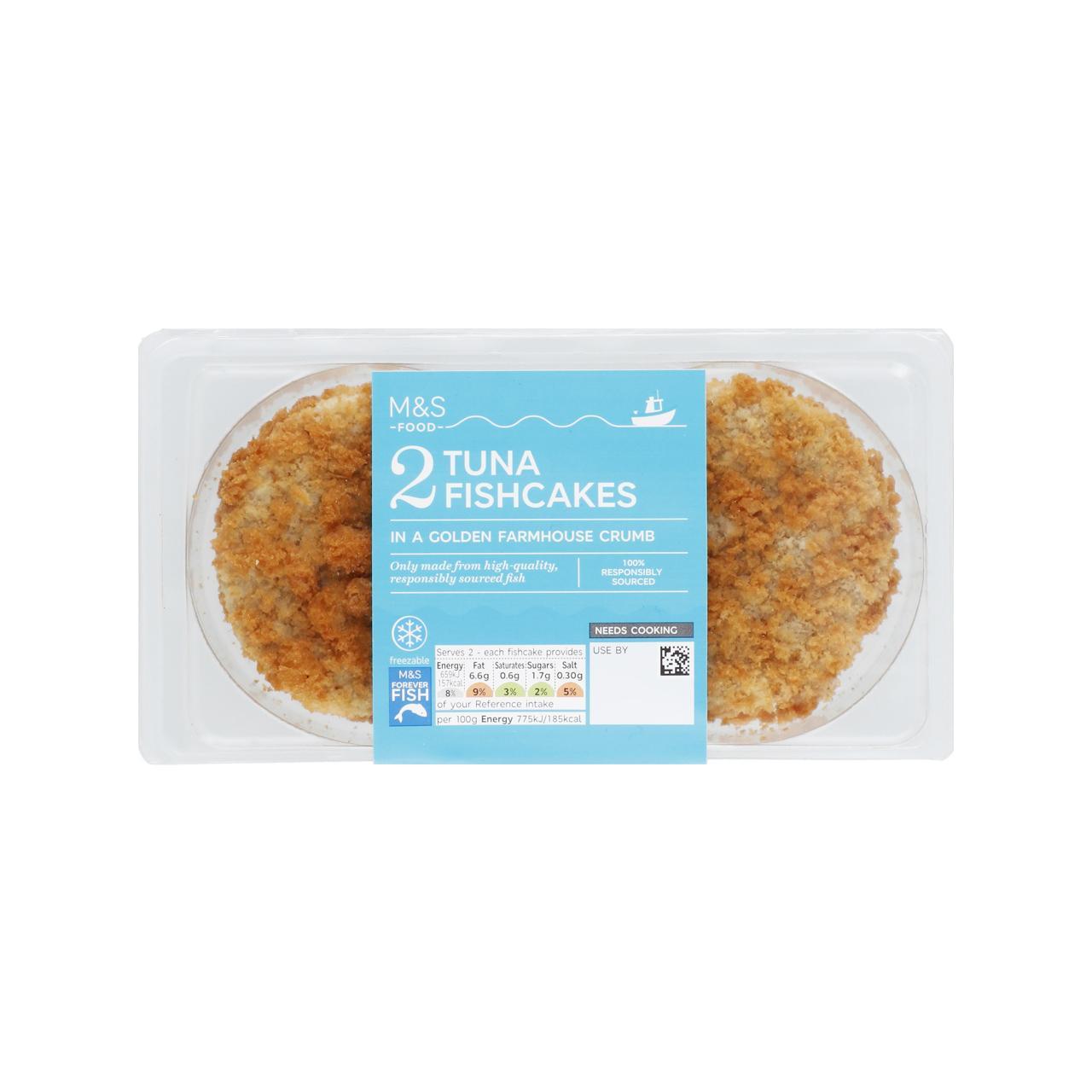 M&S 2 Tuna Fishcakes