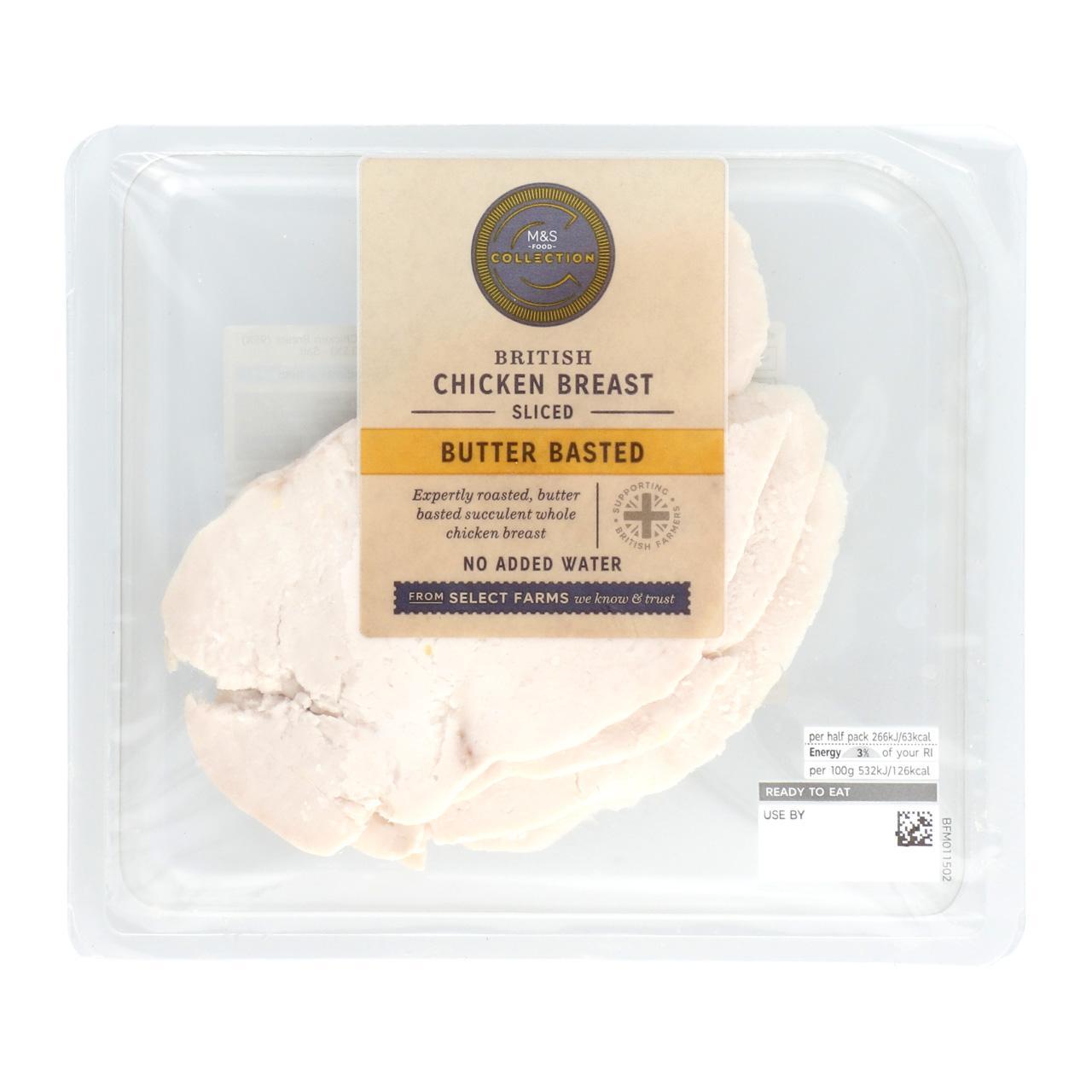 M&S British Butter Basted Chicken 4 Slices