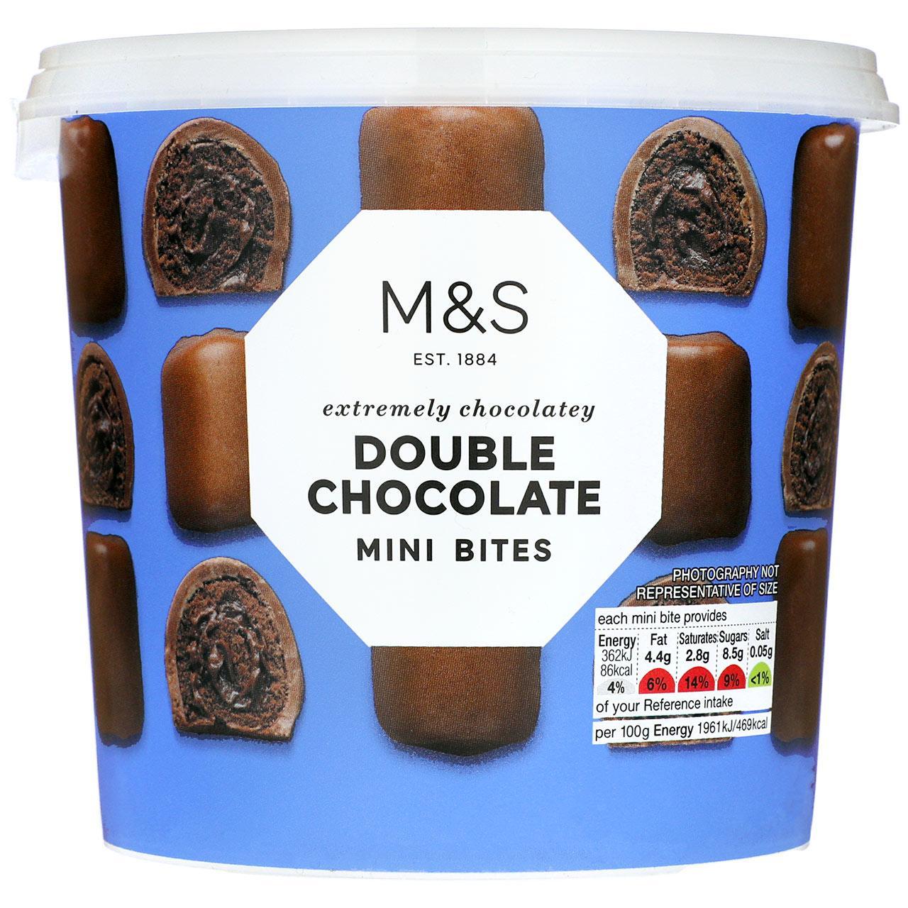 M&S Double Chocolate Mini Bites