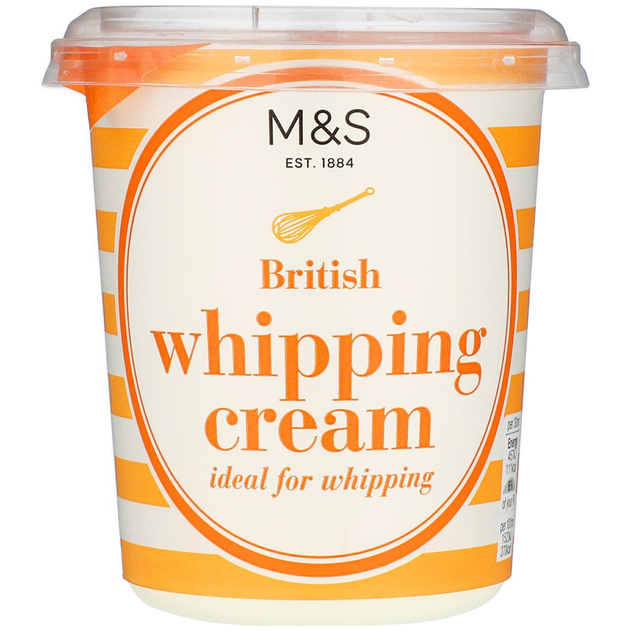 M&S British Whipping Cream