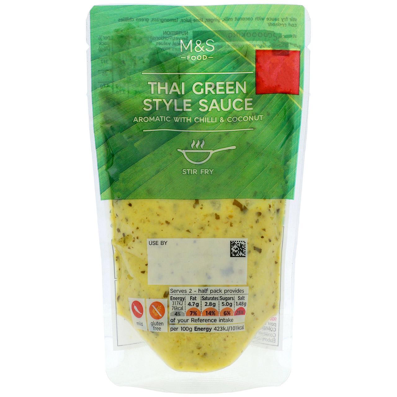M&S Thai Green Curry Style Sauce