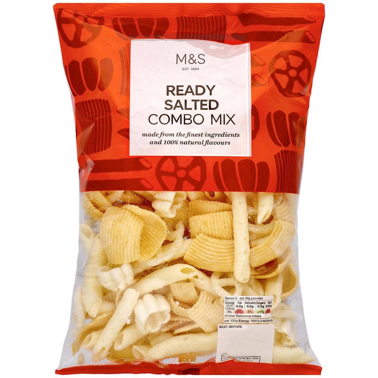 M&S Lightly Salted Combo Mix