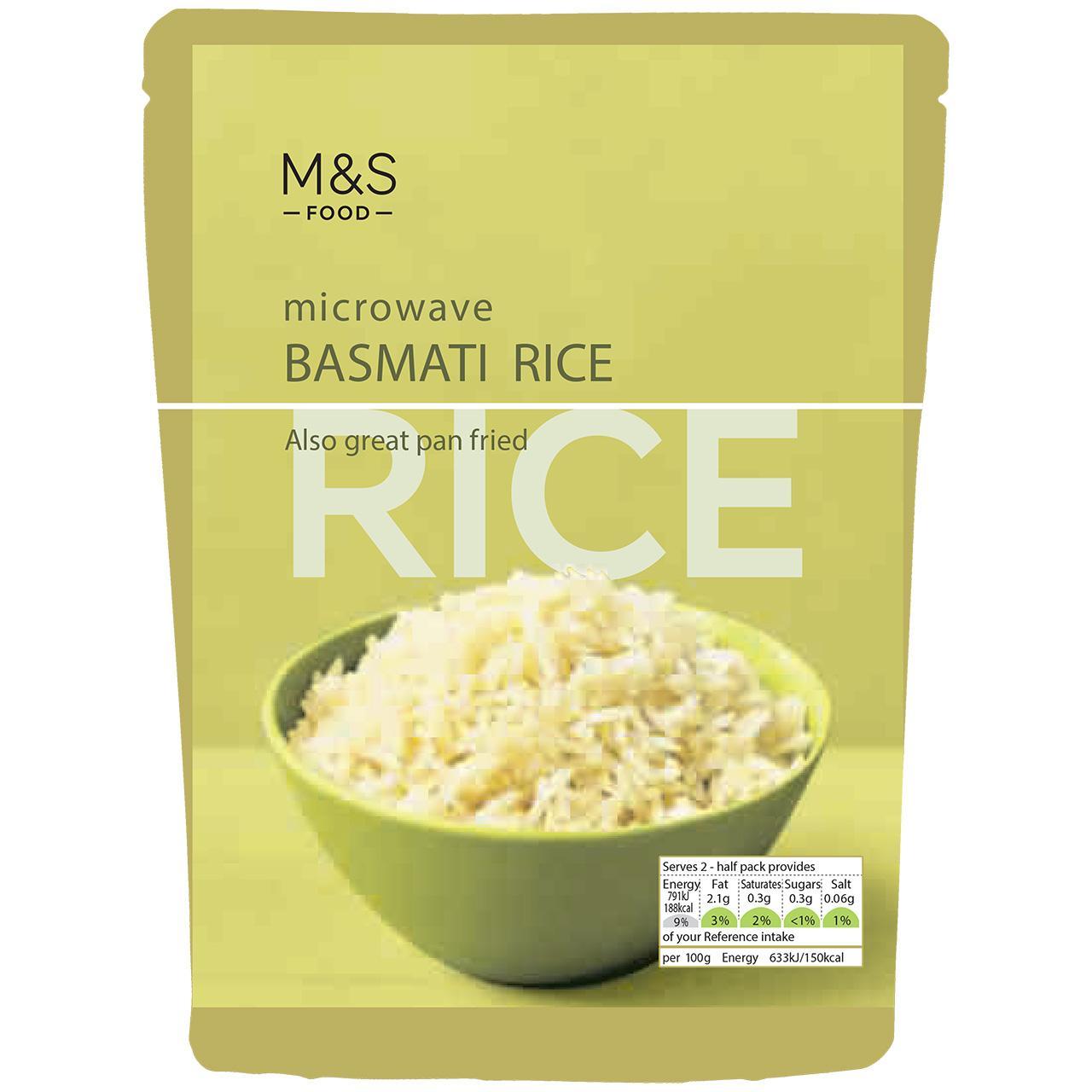 M&S Microwave Basmati Rice