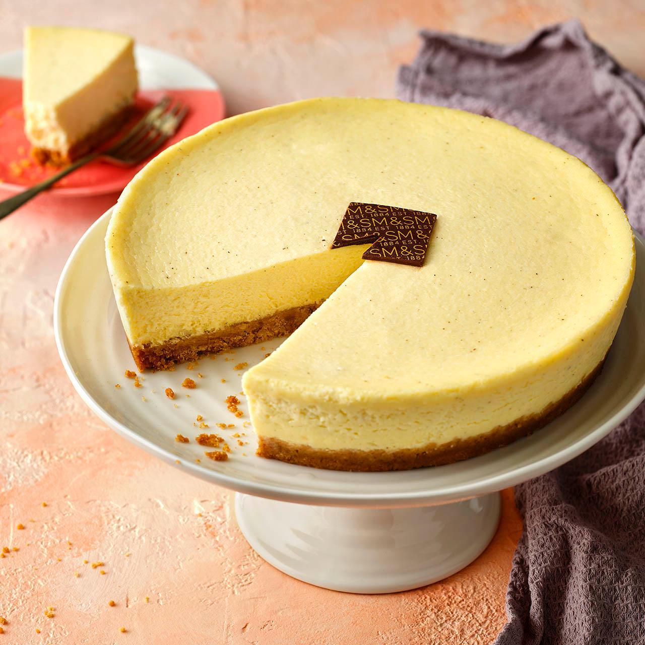 M&S Vanilla Cheesecake