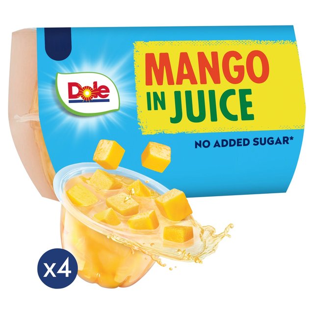 Dole Mango In Fruit Juice 4 x 113g