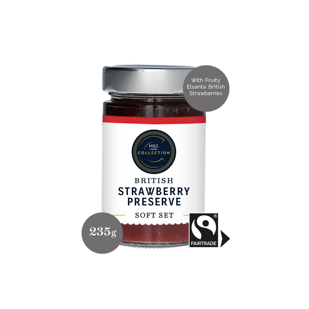 M&S Fair Trade British Strawberry Jam