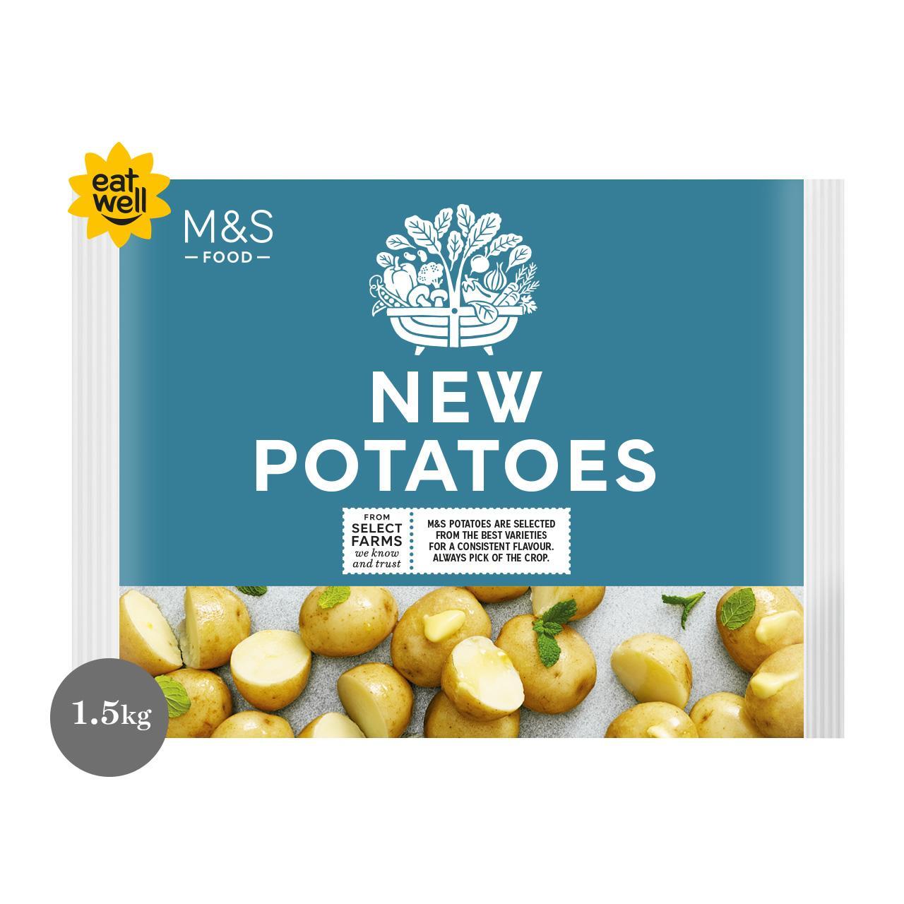 M&S British New Potatoes