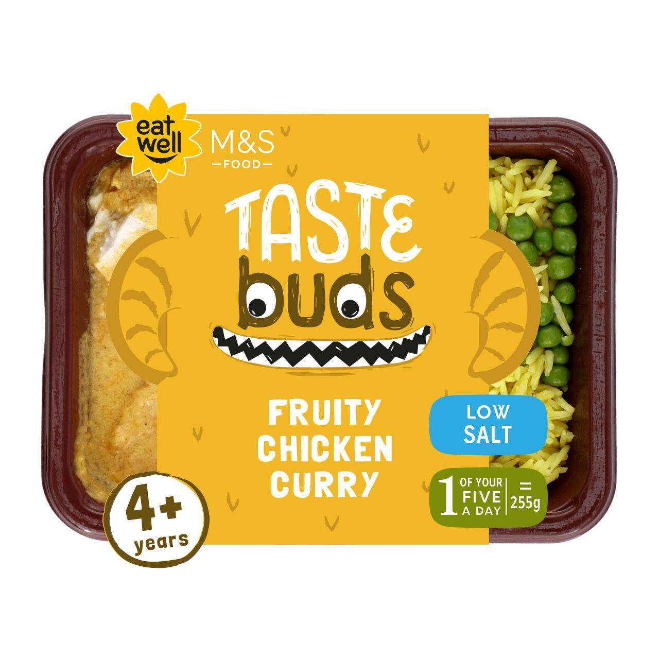 M&S Taste Buds Mild Chicken Curry with Rice