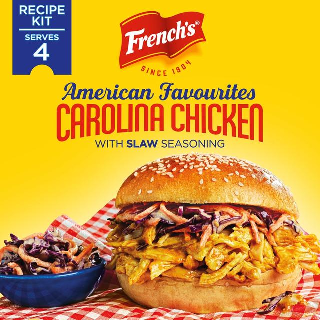 French's Carolina Chicken with Slaw Seasoning Recipe Kit 95G