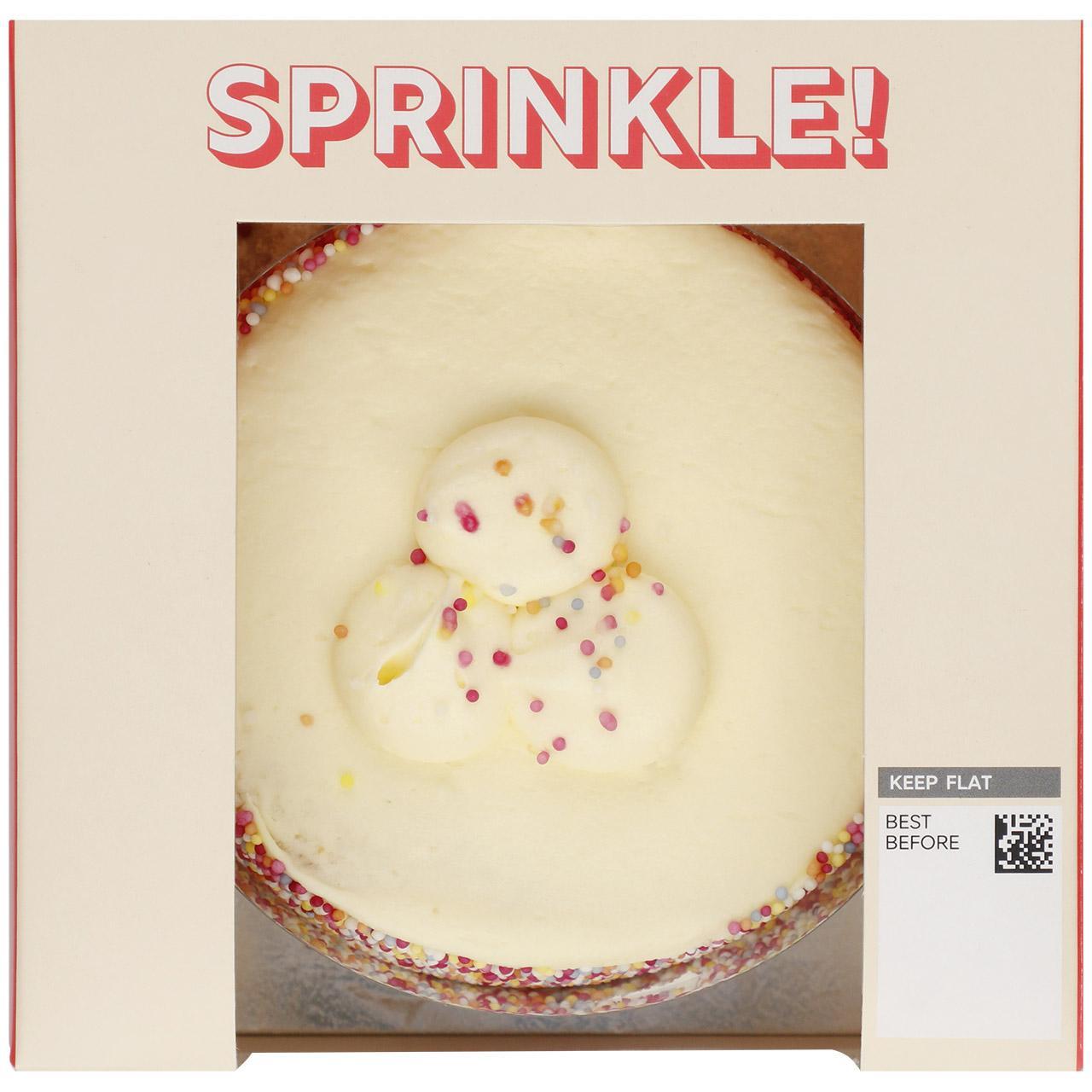 M&S Vanilla Sprinkle Gift Cake