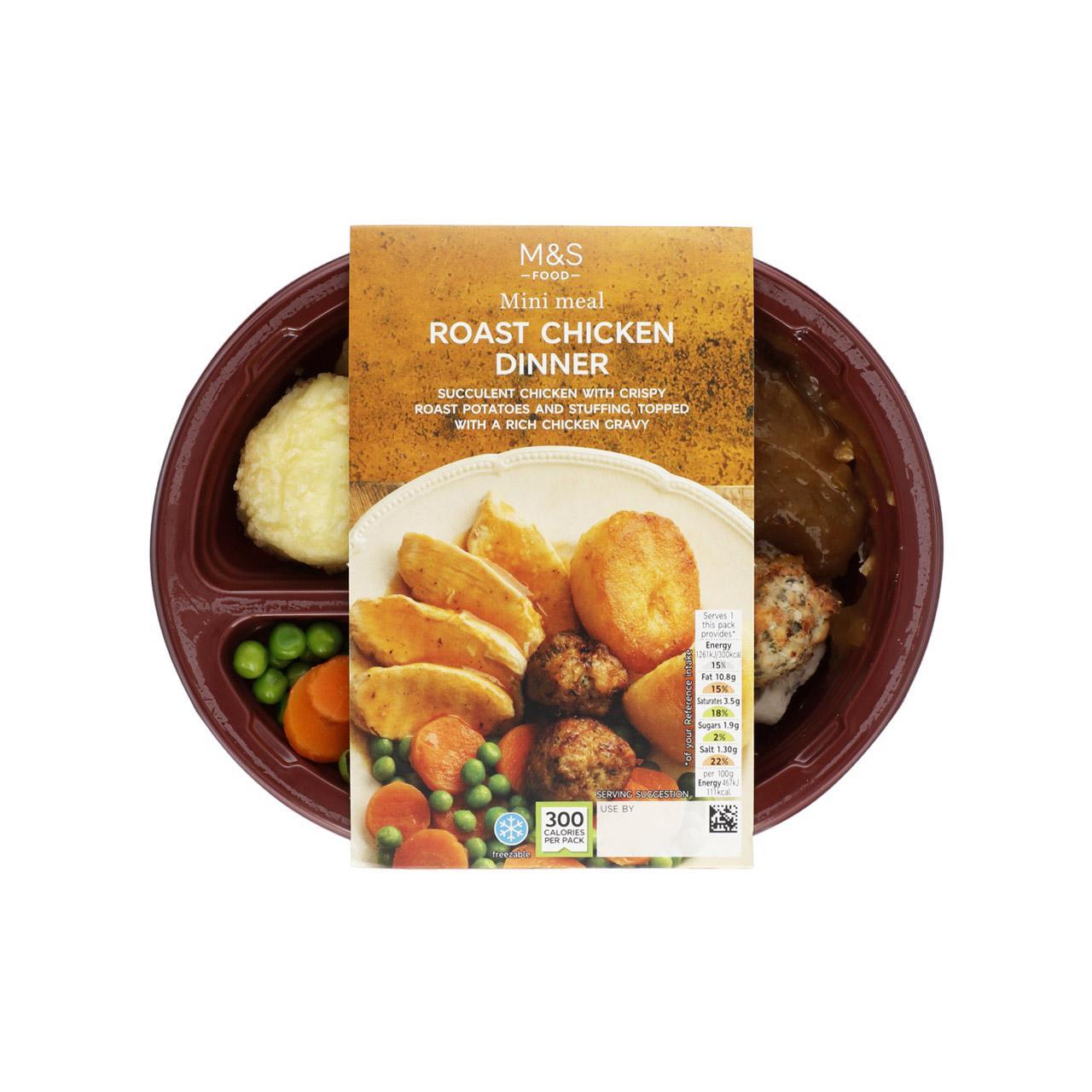 M&S Roast Chicken Dinner Mini Meal