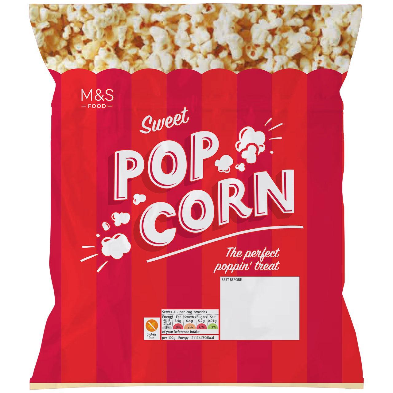 M&S Sweet Popcorn