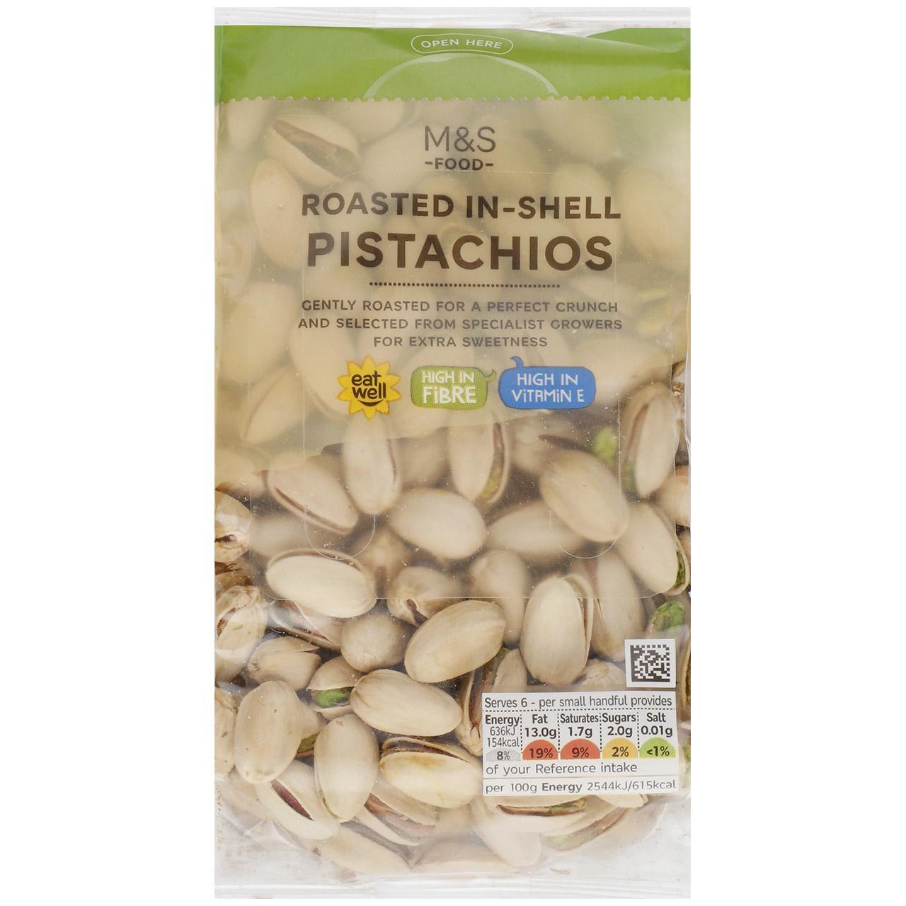 M&S Roasted Pistachio Nuts