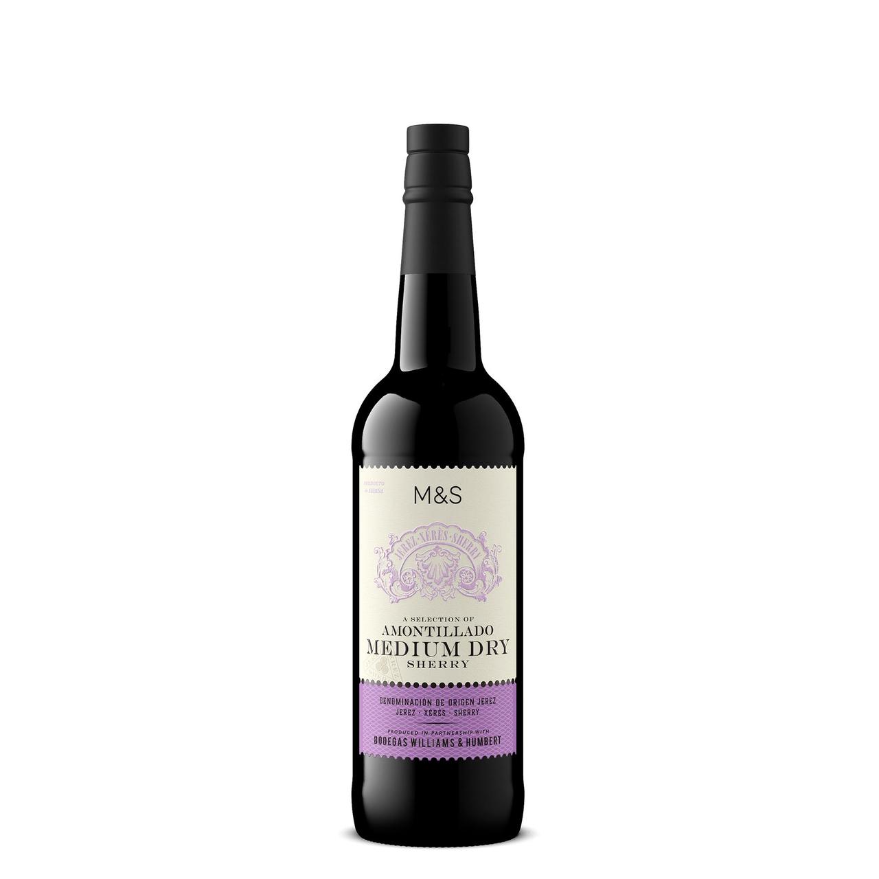 M&S Medium Dry Amontillado Sherry