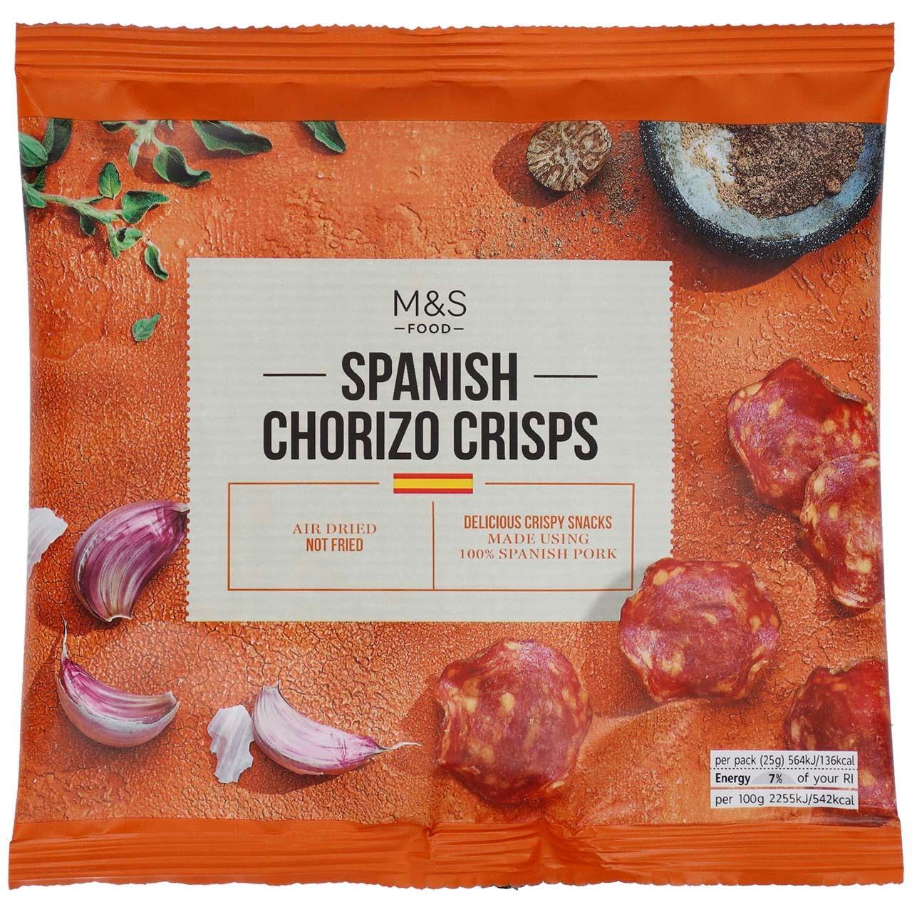 M&S Spanish Chorizo Crisps