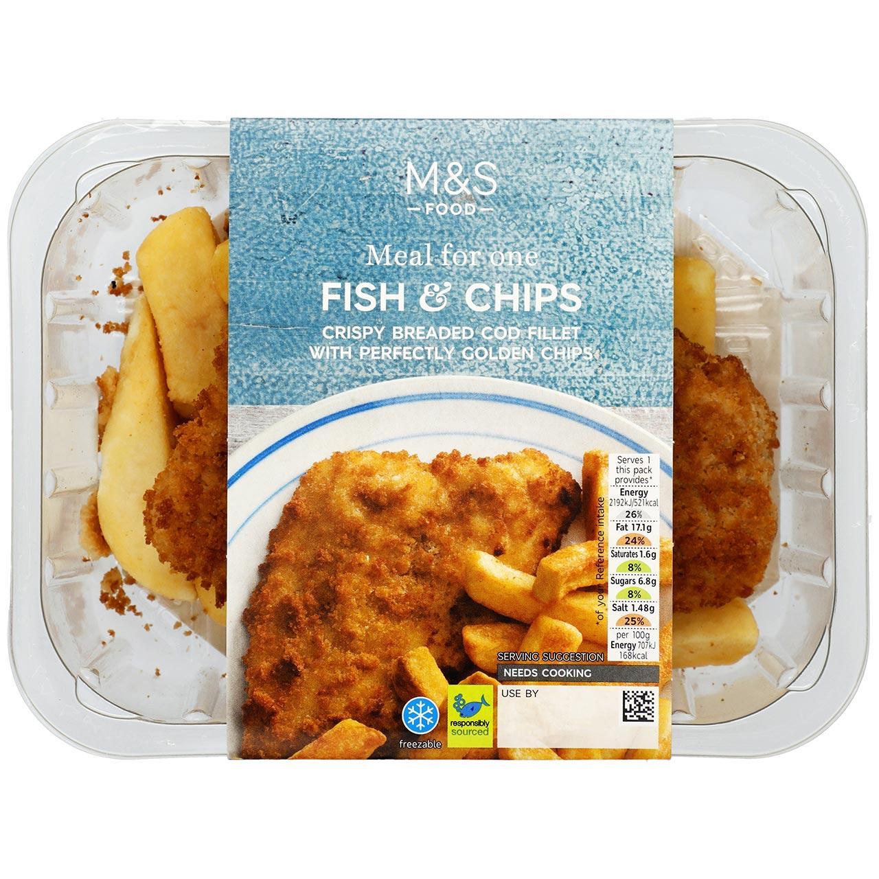 M&S Fish & Chips