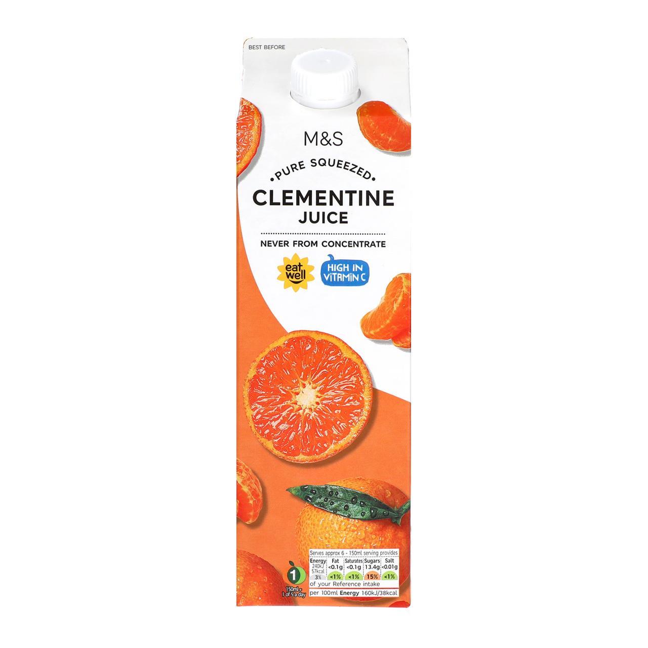 M&S Squeezed Spanish Clementine Juice