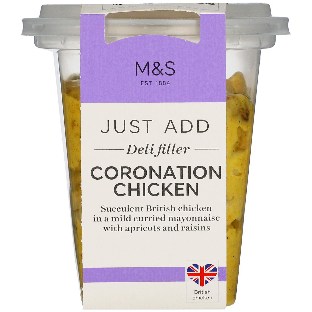 M&S Coronation Chicken Deli Filler