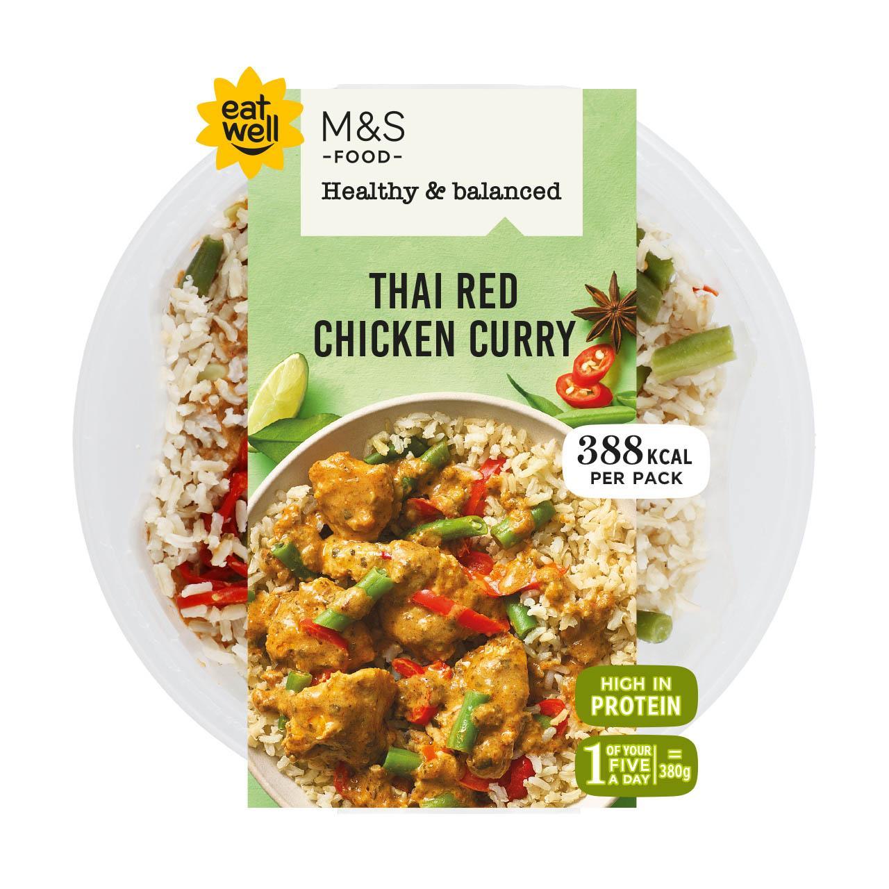 M&S Healthy & Balanced Thai Red Chicken Curry