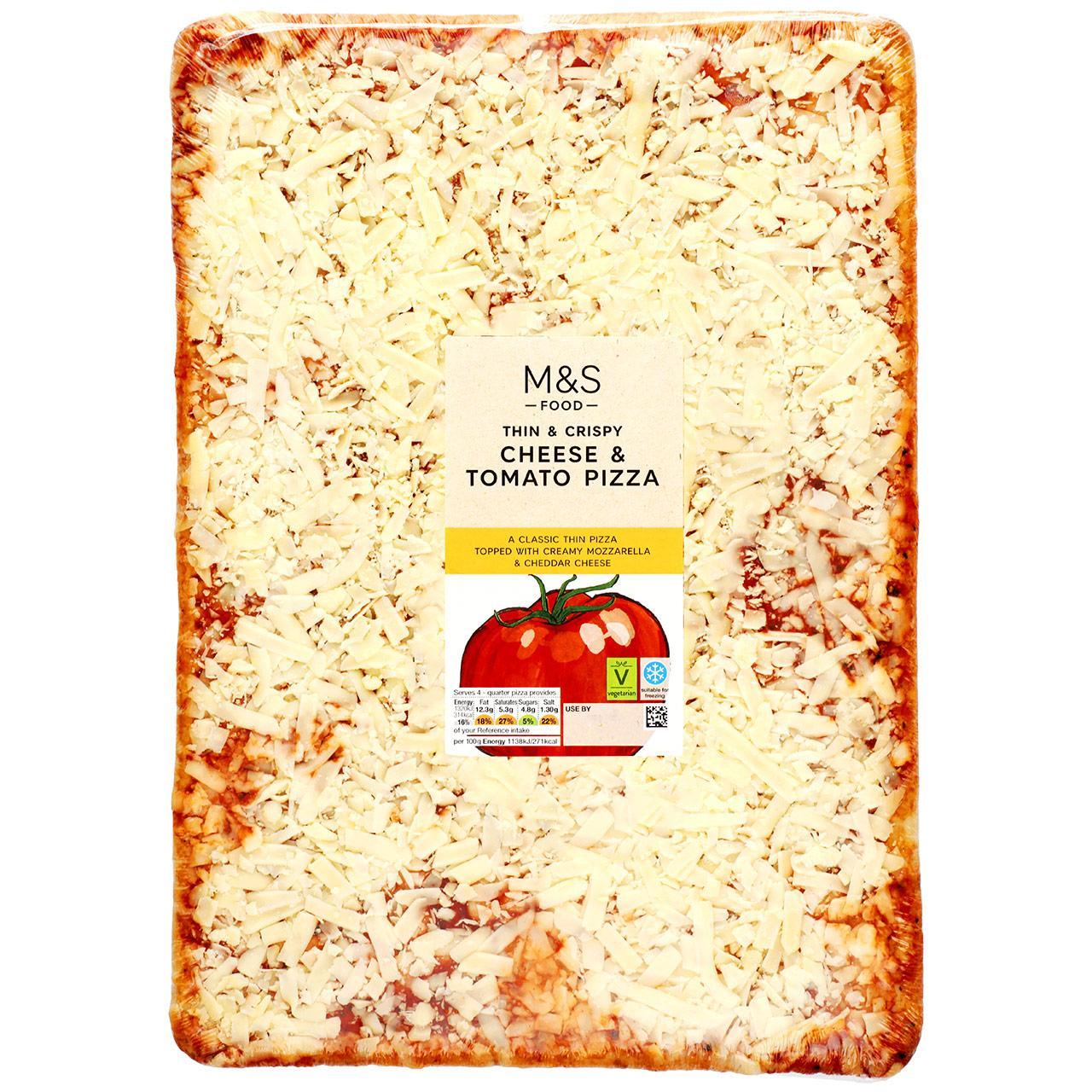 M&S Mozzarella & Tomato Stonebaked Pizza