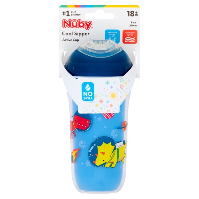 Nuby Thirsty Kids Active Cup Cool Sipper 18M+ 