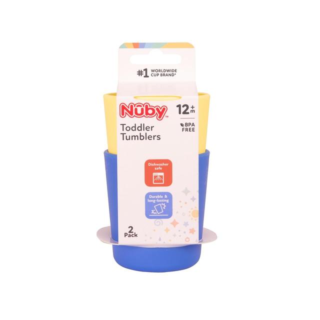 Nuby Baby And Toddler Tumblers 2 per pack